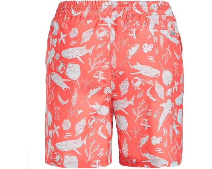Водные шорты Columbia PFG Rambler Printed для детей с защитой от солнца UPF 50