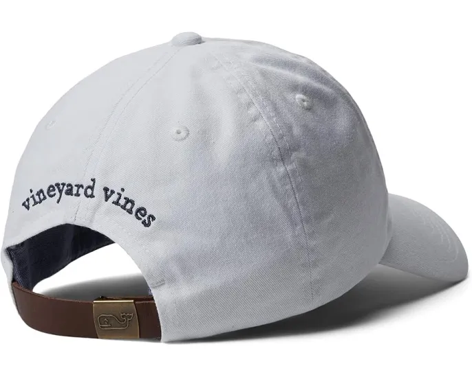 Бейсболка Whale Logo с вышитым китом и регулируемой застежкой Vineyard Vines