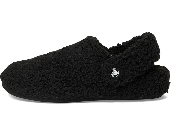 Классические тапочки Crocs Cozzzy с искусственным мехом и противоскользящей подошвой