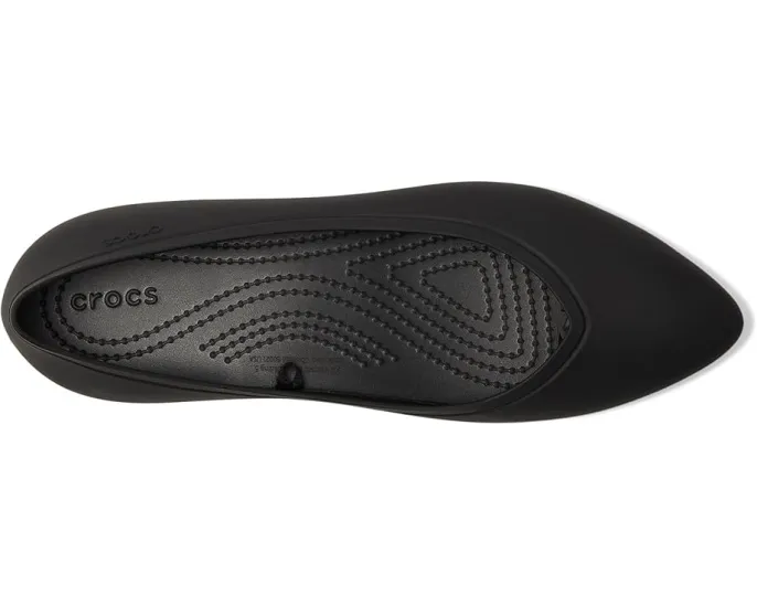 Рабочие балетки Crocs On the Clock с противоскользящей подошвой