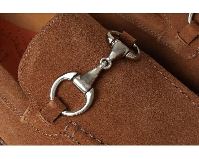 Лоферы Martin Dingman Countryaire Horse Bit с металлической деталью