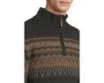 Свитер Royal Robbins Arch Rock 1/4 Zip с узором Fairisle из тонкой шерсти мериноса