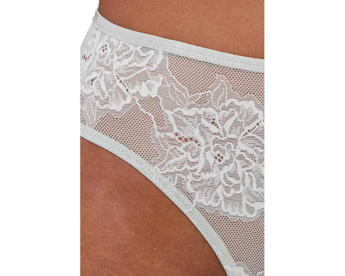 Трусы Wacoal High Cut Brief с кружевом спереди и сеткой сзади