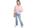 abercrombie kids куртка бомбер Eyelet с цветочным рисунком