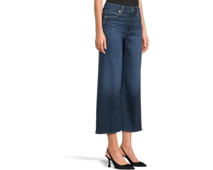 Джинсы Paige Anessa с высокой посадкой и широкими штанинами