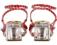 Сандалии Merrily от Blue by Betsey Johnson с прозрачным каблуком и ремешком на щиколотке