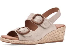 Сандалии Greca от Gentle Souls by Kenneth Cole на танкетке и с кожаным верхом