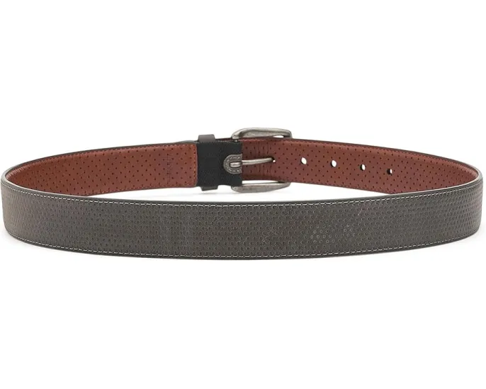 Ремень Xc4 Burnished Perforated Belt от Johnston & Murphy из перфорированной замши