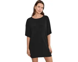 Платье-квадрат Norma Kamali Short Sleeve Boxy Mini Dress с коротким рукавом
