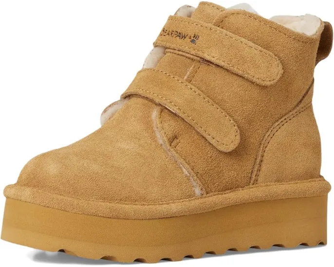 Детские сапоги Bearpaw Kids Retro Larisa с застежкой на липучке