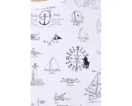 Футболка Polo Ralph Lauren Classic Fit Nautical Jersey с принтом