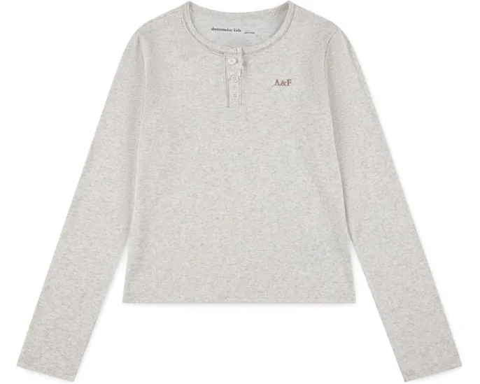 Хенли Essential с длинным рукавом от abercrombie kids