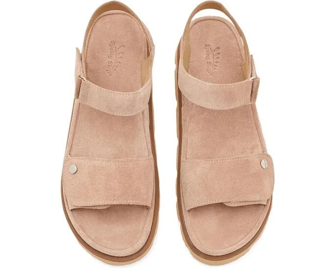 Босоножки Spring Step Dixiemae на танкетке из замши