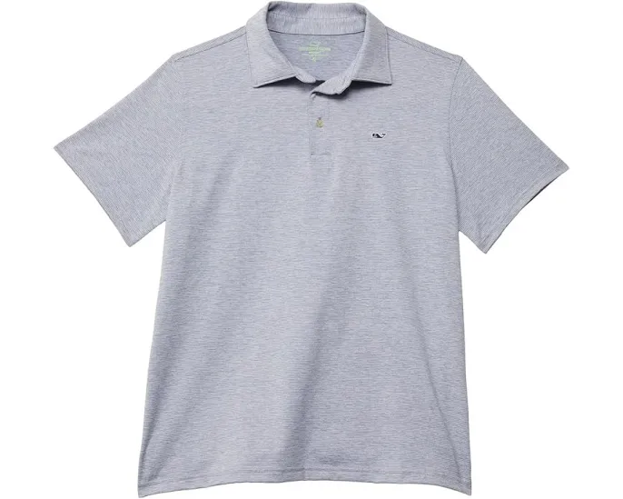 Детская поло Vineyard Vines St. Jean Stripe Sankaty с коротким рукавом и логотипом