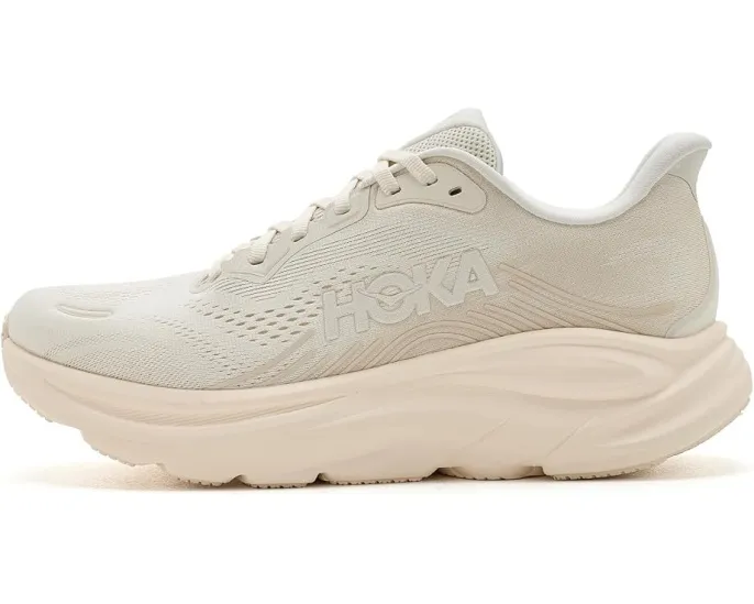 Кроссовки HOKA Clifton 11 женские в серо-бежевых тонах