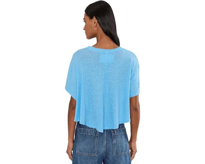 Футболка Elsie Swing Tee - Clo Free People Синий