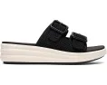 Сандалии Clarks Drift Faye на танкетке с текстильным верхом и двойной пряжкой