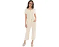 Блуза All In Pointelle Button Top от Sanctuary Розовая с круглым вырезом