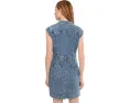 Платье Ruth Denim Front Dress с расклешенными рукавами от KUT from the Kloth