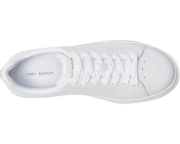 Кроссовки Tory Burch Howell Court с кожаным верхом и тисненым логотипом