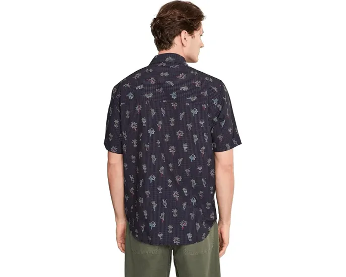 Рубашка Tommy Bahama Bahama Coast Neon Sips с принтом для отдыха