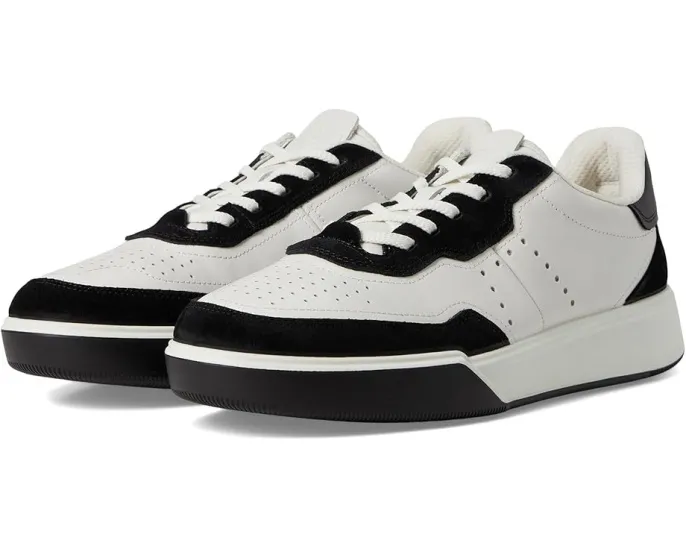 Повседневные кроссовки ECCO Street Court Lace с технологией FLUIDFORM Direct Comfort