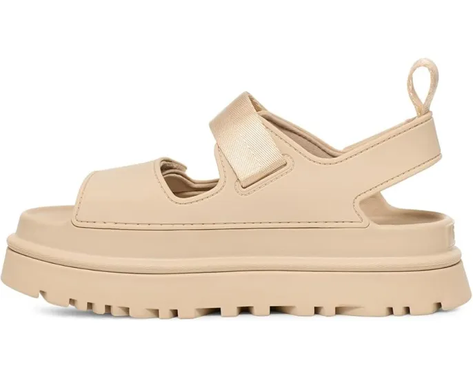 Сандалии UGG Goldenglow с застежкой на липучке и стелькой из сахарного тростника