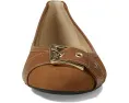 Балетки French Sole Ditto из замши с декоративной пряжкой