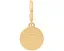 Подвеска Kate Spade New York Mini E с гравировкой из латуни