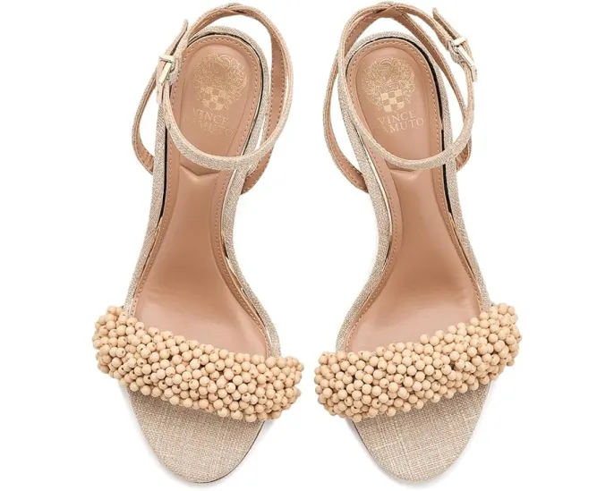 Vince Camuto босоножки на шпильке Arleem с ремешком на щиколотке и отделкой из бусин