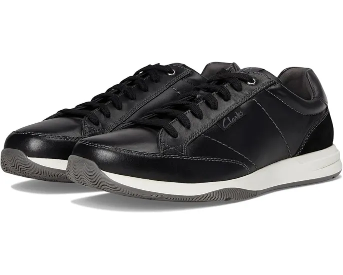 Кроссовки Clarks Townview Lace из премиальной кожи с противоскользящей подошвой