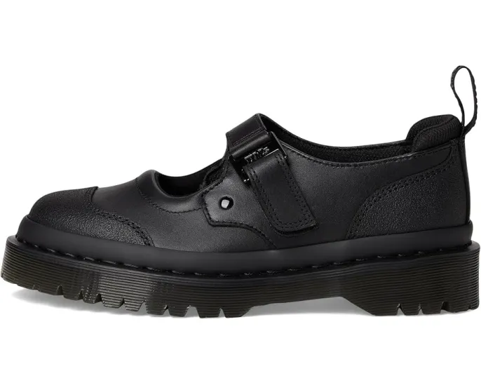 Балетки Indica Elphie Mary Jane от Dr. Martens с острым носком и пряжкой