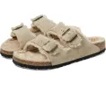 Унисекс сандалии Birkenstock Arizona из замши с подкладкой из овчины