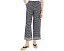 Брюки Printed Pull-On из сатинового твила Madewell цвет Classic Navy