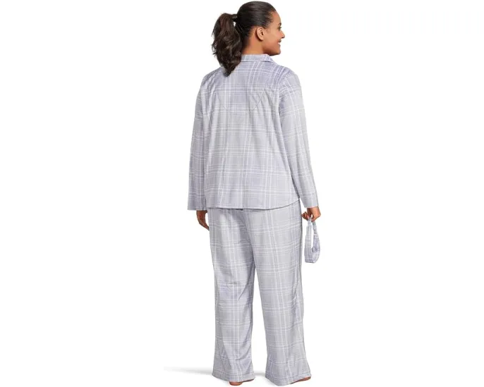 Пижамный комплект Plus Minky Fleece с повязкой для головы Karen Neuburger