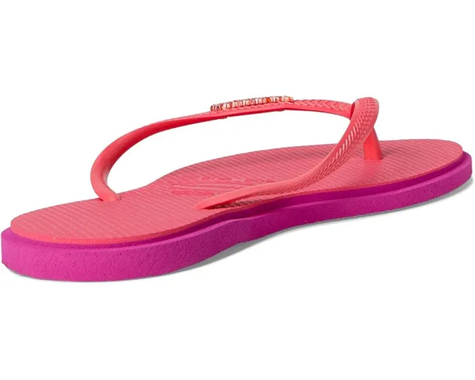 Босоножки Havaianas Slim Point с заостренным носком и контрастными краями