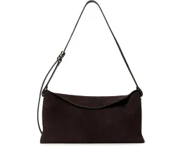 Ведомая сумка Madewell Suede Date Night Party Shoulder из замши с магнитной застежкой