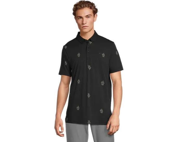 Футболка-поло Rome Around от TravisMathew с принтом по всей поверхности