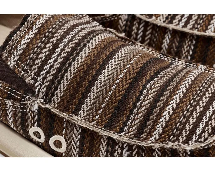 Sanuk Donny Novelty с верхом из резины и подошвой из переработанных материалов