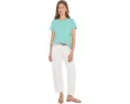 Футболка L.L.Bean Soft Stretch Supima с круглым вырезом и полосками