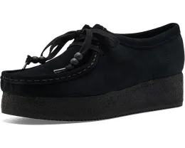 Кроссовки Clarks Wallacraft Bee на платформе из замши