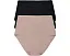 Трусики Bliss Bare Cotton High Waist 3 шт с высокой посадкой и полным покрытием
