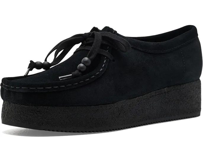 Кроссовки Clarks Wallacraft Bee на платформе из замши