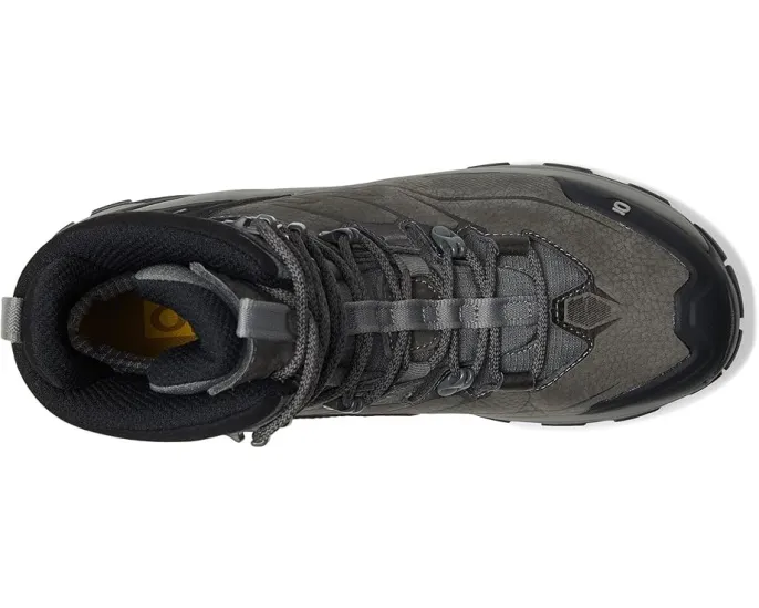 Ботинки Oboz Bridger Ridge Mid GTX с мембраной GORE-TEX и кожаным верхом