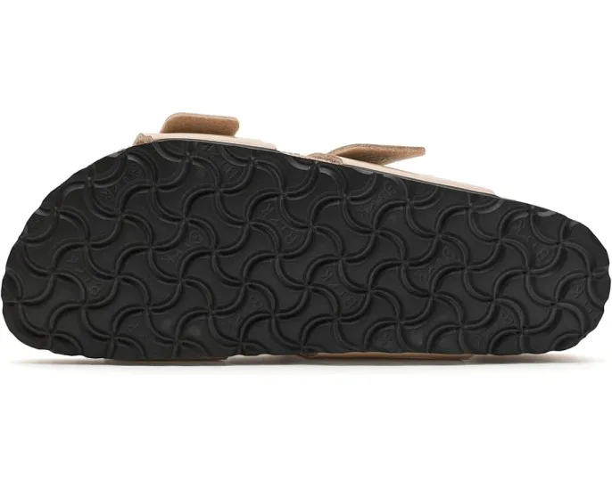 Сандалии Sydney Luxe Buckle от Birkenstock с патинированным верхом и крупными пряжками