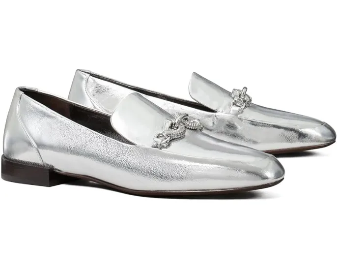 Лоферы Tory Burch Jessa из телячьей кожи с круглым носком