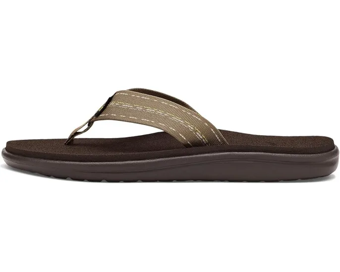 Сланцы Teva Voya Flip с быстросохнущими ремешками и стелькой Mush