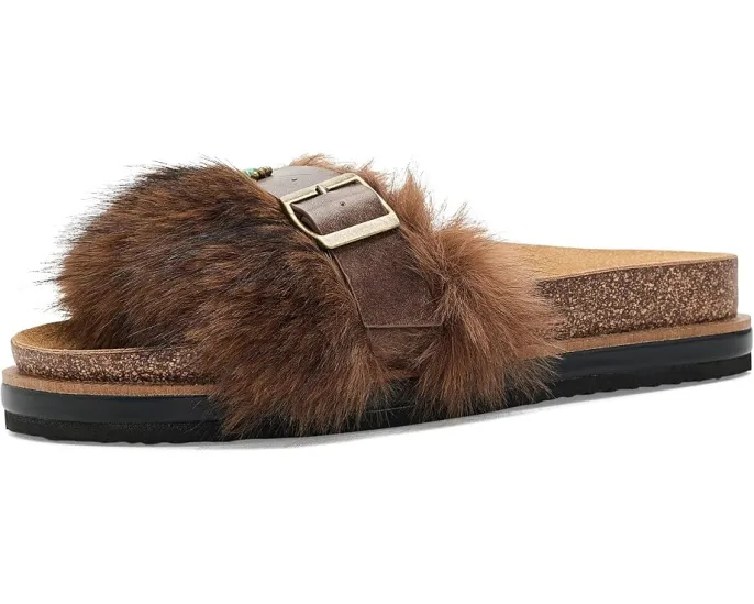 Слайды Free People Frankie с мехом и пряжкой