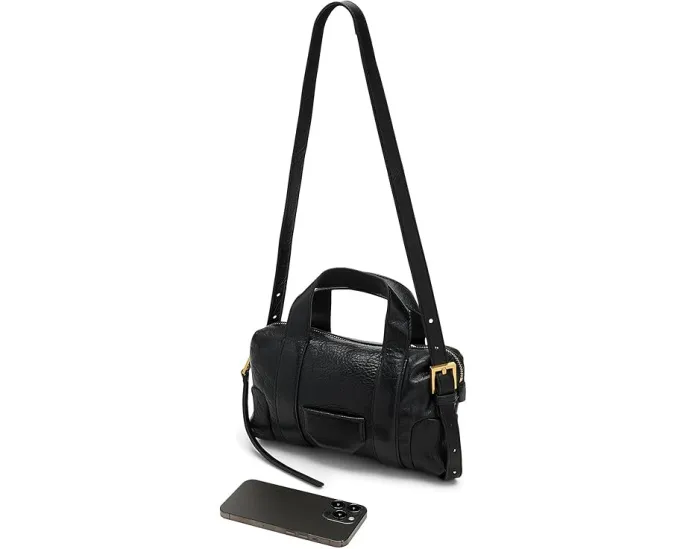 Компактная сумка-кроссбоди AllSaints Ares G из кожи с двумя карманами