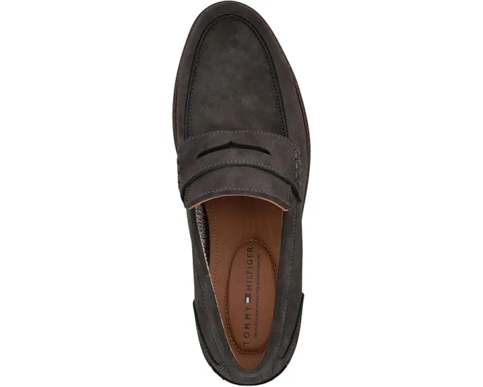 Лоферы Tommy Hilfiger Yoron с планкой на подъеме и памятью формы